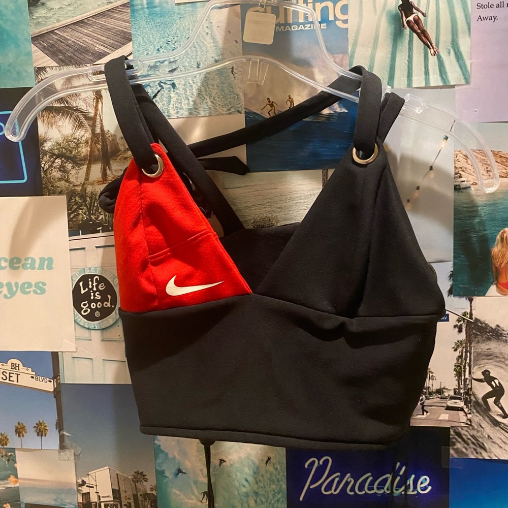 rare vintage reworked nike top